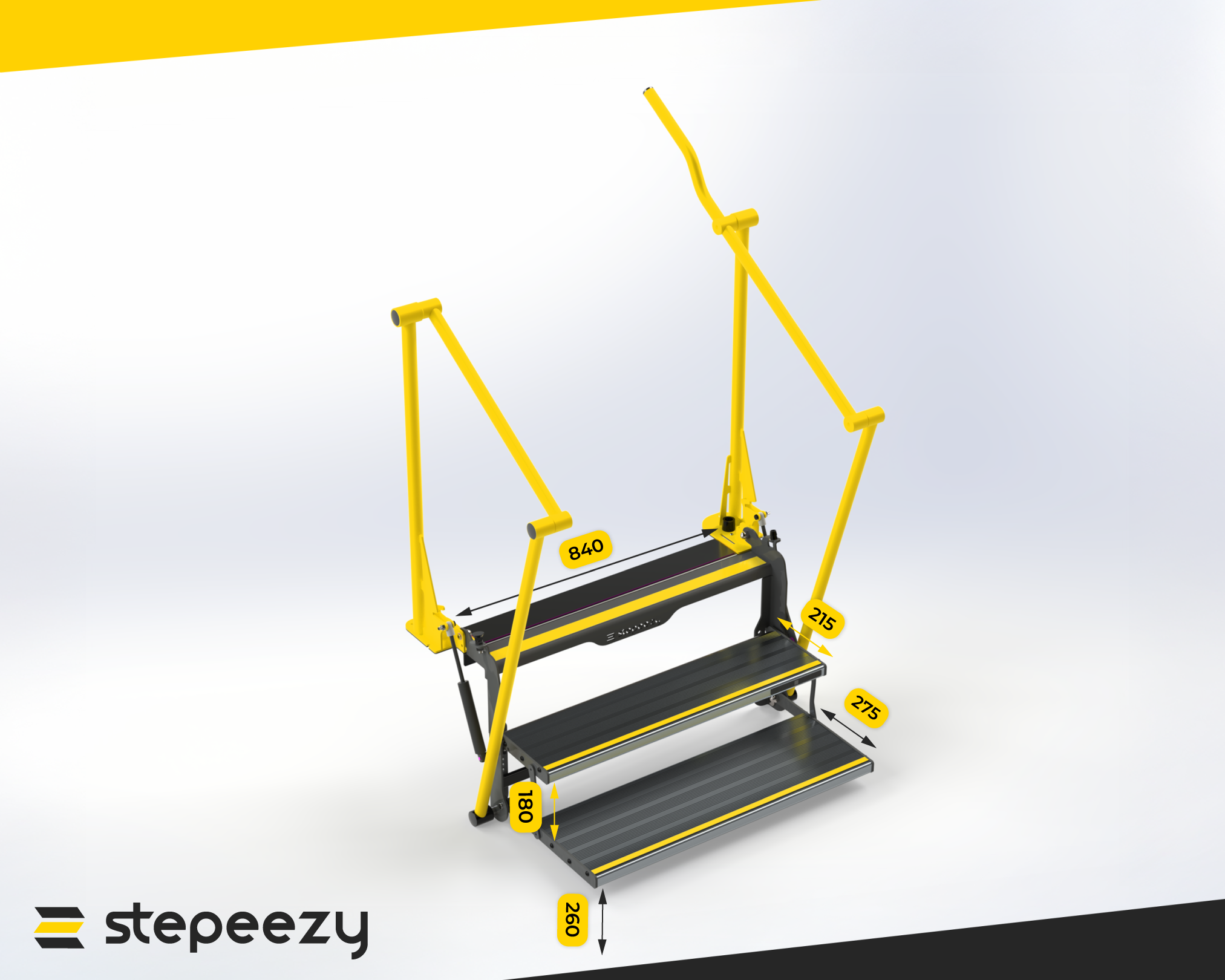 Cotes finales du marchepied Stepeezy®